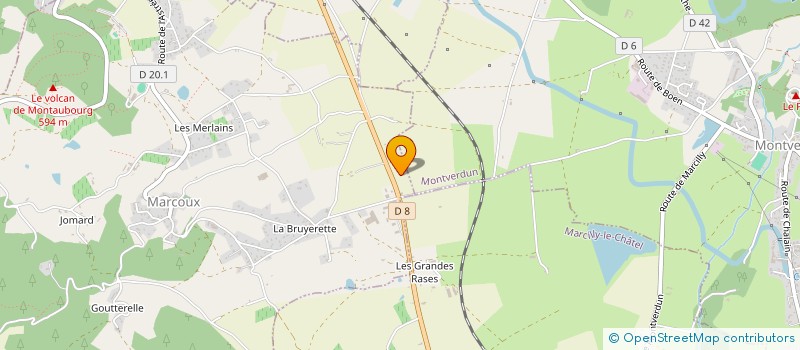 localisation de l'entreprise ROURE AUTO 2000 à MARCOUX