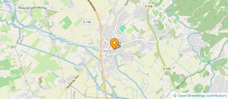 localisation de l'entreprise ROURE GENEVIEVE ET DANY CHRISTIAN  VELLERON