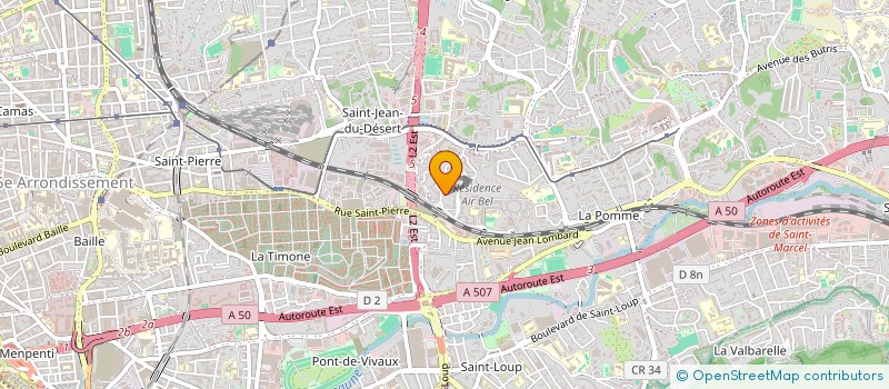 localisation de l'entreprise ROURECONSEIL à MARSEILLE 11EME