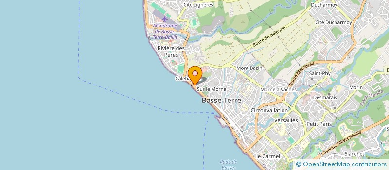 localisation de l'entreprise ROUS MUSIQUE SONORISATION  BASSE-TERRE