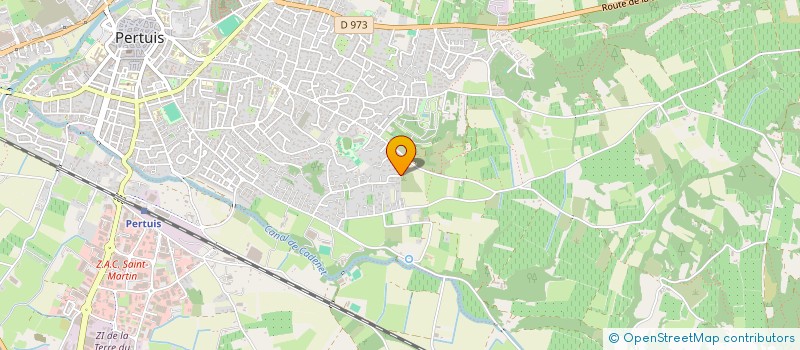localisation de l'entreprise ROUSIES CLEMENCEAU  PERTUIS