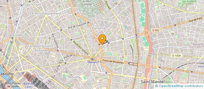 localisation de l'entreprise ROUSSALION  PARIS