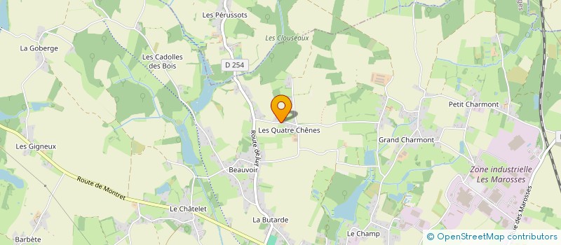 localisation de l'entreprise ROUSSE ET FILS à BRUAILLES