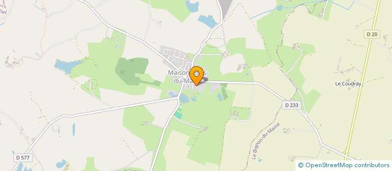 localisation de l'entreprise ROUSSEAU  MAISONCELLES-DU-MAINE