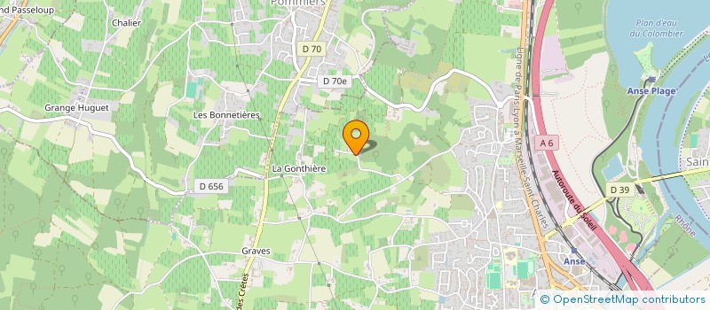 localisation de l'entreprise ROUSSEAU  ANSE