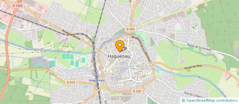 localisation de l'entreprise ROUSSEAU  NIEDERSCHAEFFOLSHEIM