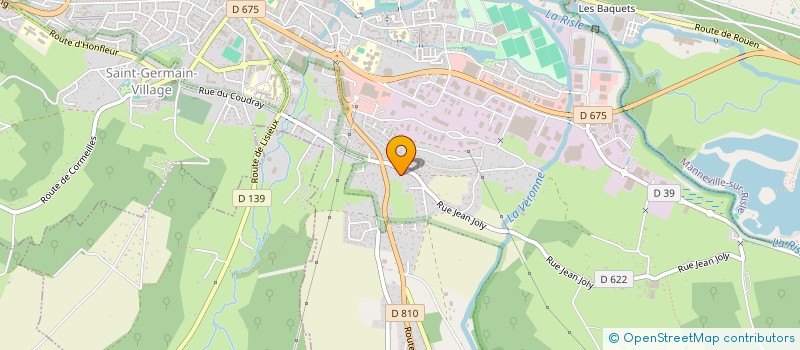 localisation de l'entreprise ROUSSEAU à PONT-AUDEMER