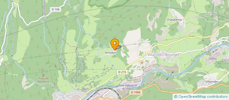 localisation de l'entreprise ROUSSEAU  VILLARODIN-BOURGET