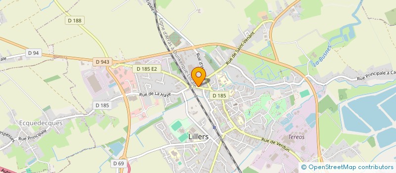 localisation de l'entreprise ROUSSEAU AND CO  LILLERS