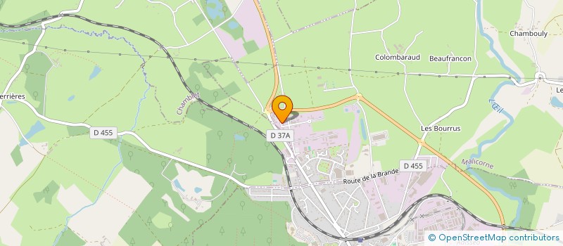 localisation de l'entreprise ROUSSEAU CORNELIO FORMISANO BARON  MALICORNE