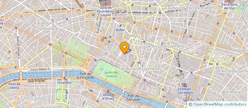 localisation de l'entreprise ROUSSEAU ET ASSOCIES à PARIS