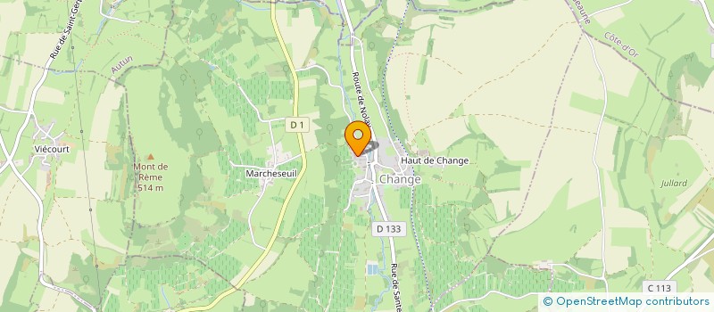 localisation de l'entreprise ROUSSEAU-GUERIN  CHANGE