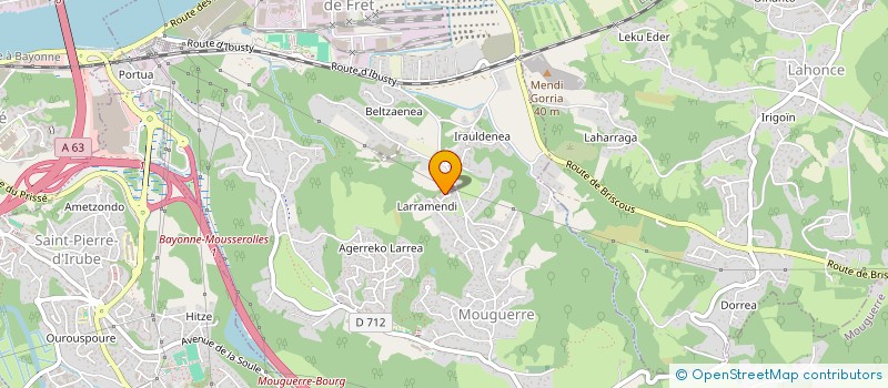 localisation de l'entreprise ROUSSEAU-LAPIZ  MOUGUERRE