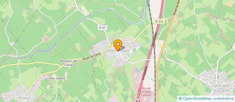 localisation de l'entreprise ROUSSEAU NETTOYAGE à TROUILLAS