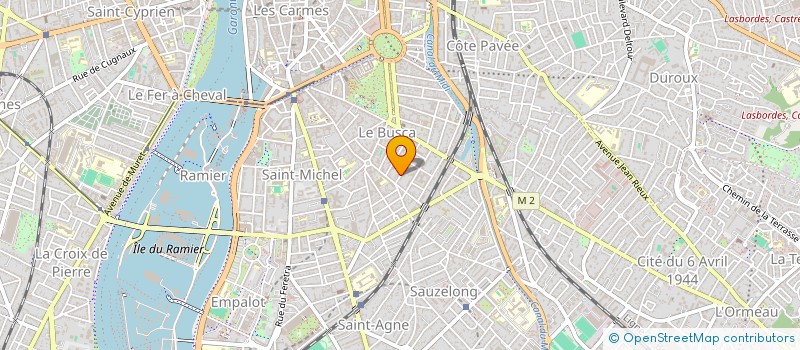 localisation de l'entreprise ROUSSEAU SCPI à TOULOUSE