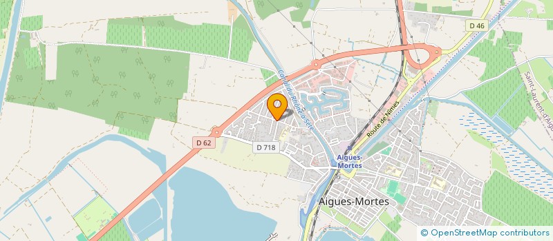localisation de l'entreprise ROUSSEAU SUD PEINTURES à AIGUES-MORTES