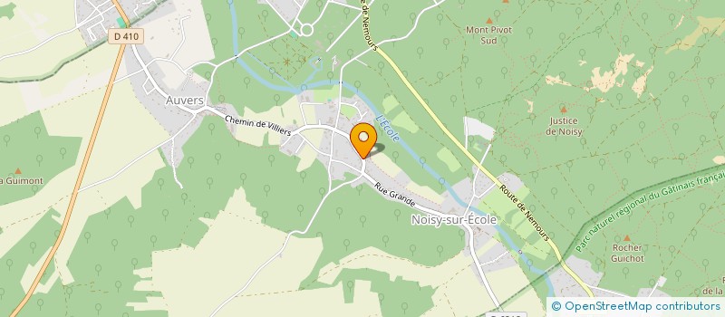 localisation de l'entreprise ROUSSEAU VIANDE à NOISY-SUR-ECOLE