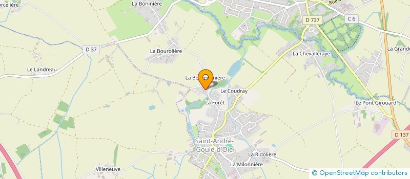 localisation de l'entreprise ROUSSEAUDAHERON  SAINT-ANDRE-GOULE-D'OIE