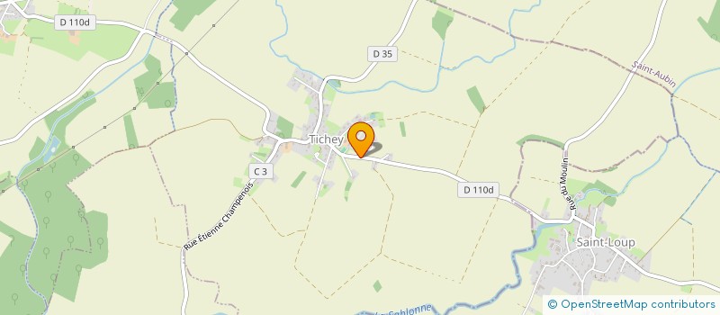 localisation de l'entreprise ROUSSEAUX DUC  TICHEY