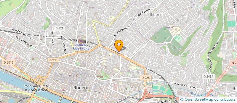 localisation de l'entreprise ROUSSEILLE IMMOBILIER  ROUEN