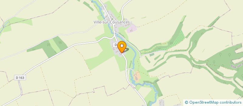 localisation de l'entreprise ROUSSEL à VILLE-SUR-COUSANCES