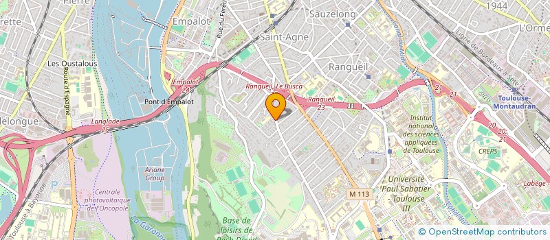 localisation de l'entreprise ROUSSEL à TOULOUSE