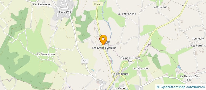 localisation de l'entreprise ROUSSEL BTP à HENON