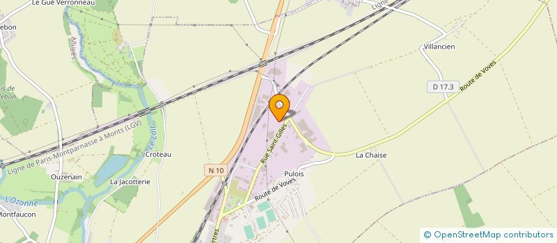 localisation de l'entreprise ROUSSEL-CENTRE STORES FERMETURES à BONNEVAL
