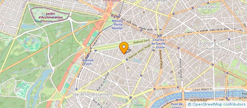 localisation de l'entreprise ROUSSEL, CHOPIN ET LES AUTRES  PARIS