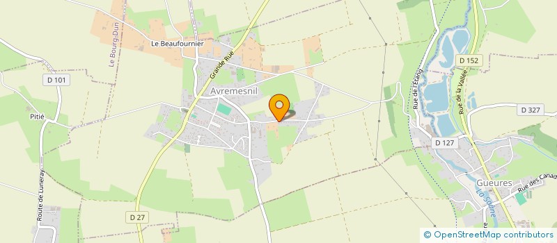 localisation de l'entreprise ROUSSEL ET BRIFFARD  AVREMESNIL