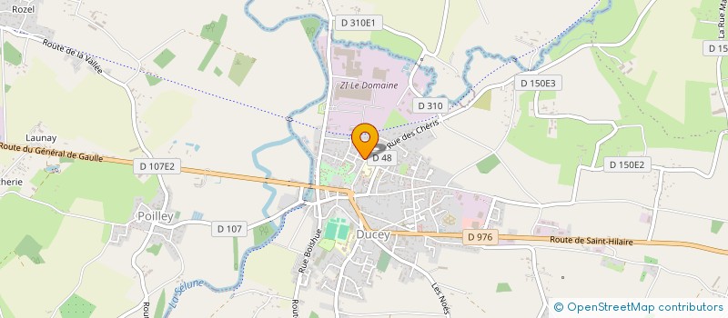 localisation de l'entreprise ROUSSEL GARSAULT  DUCEY-LES CHERIS