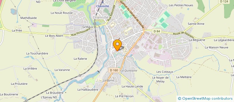localisation de l'entreprise ROUSSEL-LANGLOIS à ANGERS