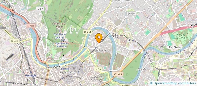 localisation de l'entreprise ROUSSEL LEO & ROSAIN DELPHINE  GRENOBLE