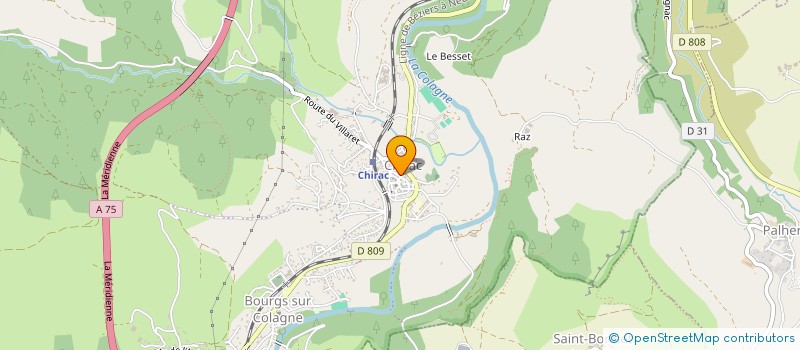 localisation de l'entreprise ROUSSEL LIAUTAUD  BOURGS SUR COLAGNE