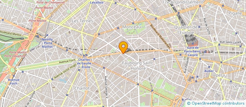 localisation de l'entreprise ROUSSEL STORES à PARIS