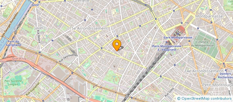 localisation de l'entreprise ROUSSELET B DELHOM J P POCHON à PARIS