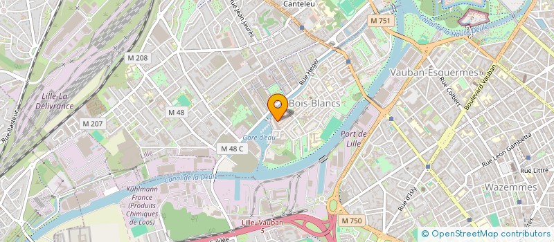 localisation de l'entreprise ROUSSELET EXPERT à LILLE