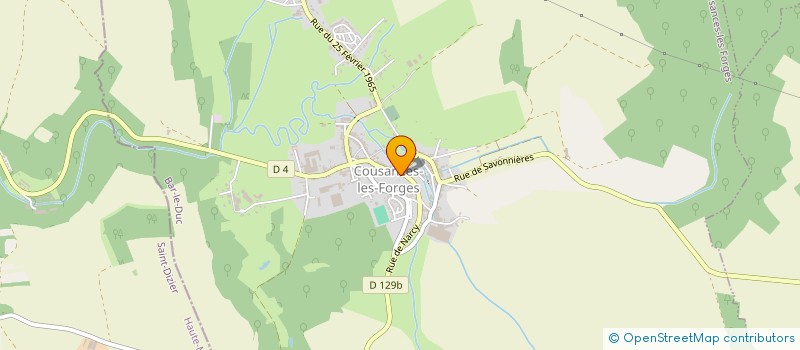 localisation de l'entreprise ROUSSELET FRERES à SAVONNIERES-EN-PERTHOIS