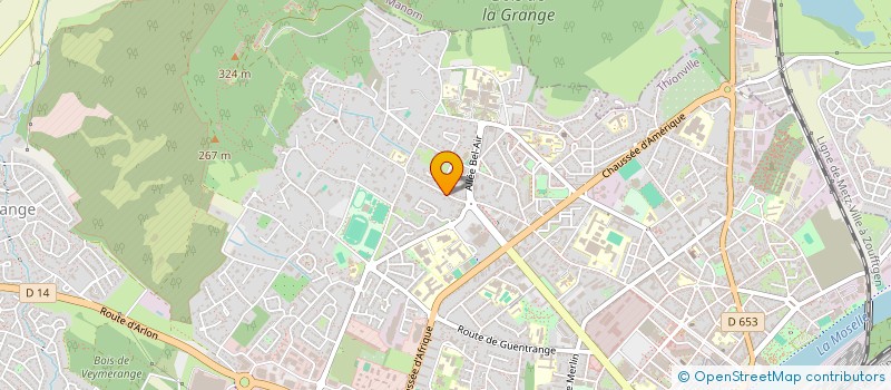 localisation de l'entreprise ROUSSELET VINCENT à THIONVILLE