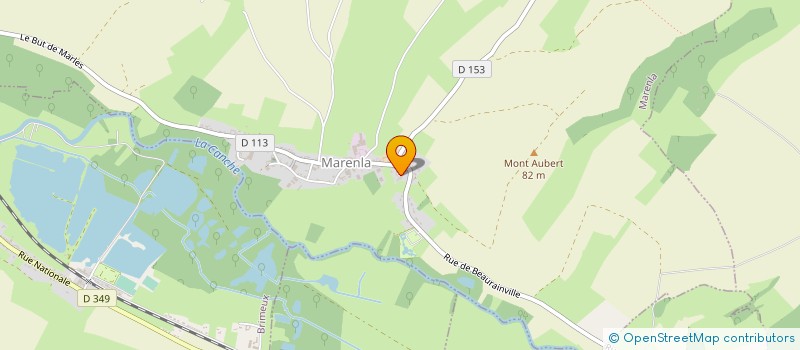 localisation de l'entreprise ROUSSELLE PIHET  MARENLA