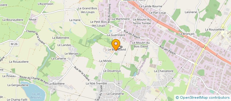 localisation de l'entreprise ROUSSET COUVERTURE à COUERON