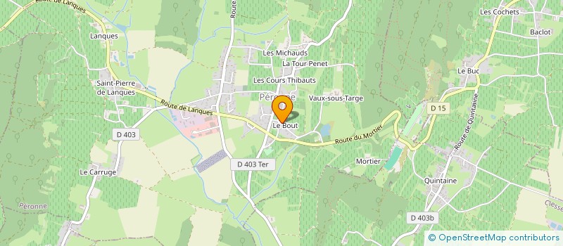 localisation de l'entreprise ROUSSET WINE à PERONNE