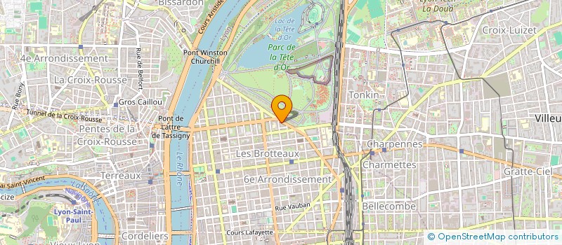 localisation de l'entreprise ROUSSEY ET MAILLARD CONSEILS IMMOBILIERS  LYON