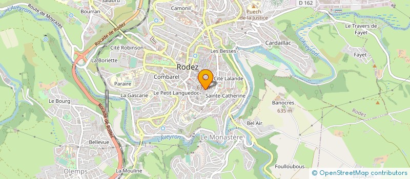 localisation de l'entreprise ROUSSEY-SICHI à CONQUES-EN-ROUERGUE