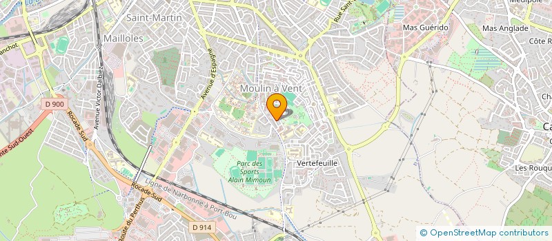 localisation de l'entreprise ROUSSILLON AIRSOFT 66 (R.A.S. 66) à PERPIGNAN