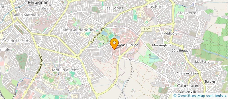 localisation de l'entreprise ROUSSILLON AUTOMOBILES  CANET-EN-ROUSSILLON