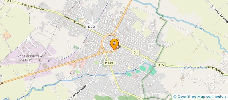 localisation de l'entreprise ROUSSILLON FAMILY  REVEL