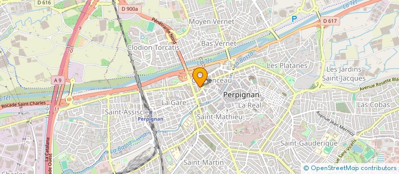 localisation de l'entreprise ROUSSILLON INOX à PERPIGNAN