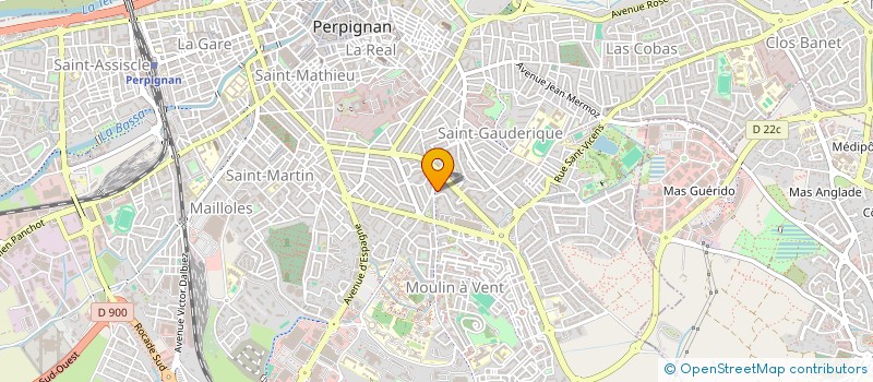 localisation de l'entreprise ROUSSILLON MENAGE & SERVICES à PERPIGNAN