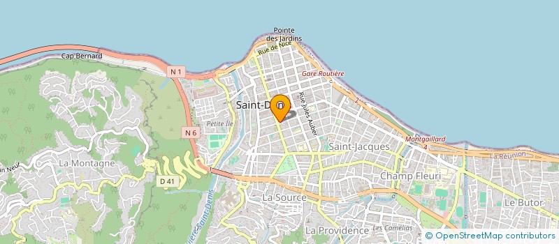 localisation de l'entreprise ROUSSIN à SAINT-DENIS